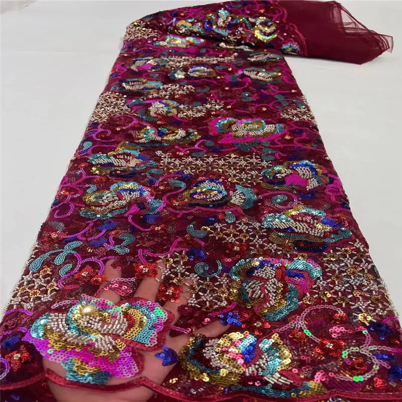 African New Sequin Lace 2022 Latest Bridal Materials Dresses Fabric Sequence Lace For Wedding Party Dress XY3542B-2
African New Sequin Lace 2022 Latest Bridal Materials Dresses Fabric Sequence Lace For Wedding Party Dress XY3542B-2