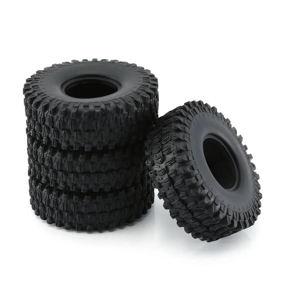 4PCS 120MM 1.9inch RC Car Rubber Rocks Tyres Wheel Tires for 1:10 RC Rock Crawler Axial SCX10 Replacement Model Accessory
4PCS 120MM 1.9inch RC Car Rubber Rocks Tyres Wheel Tires for 1:10 RC Rock Crawler Axial SCX10 Replacement Model Accessory