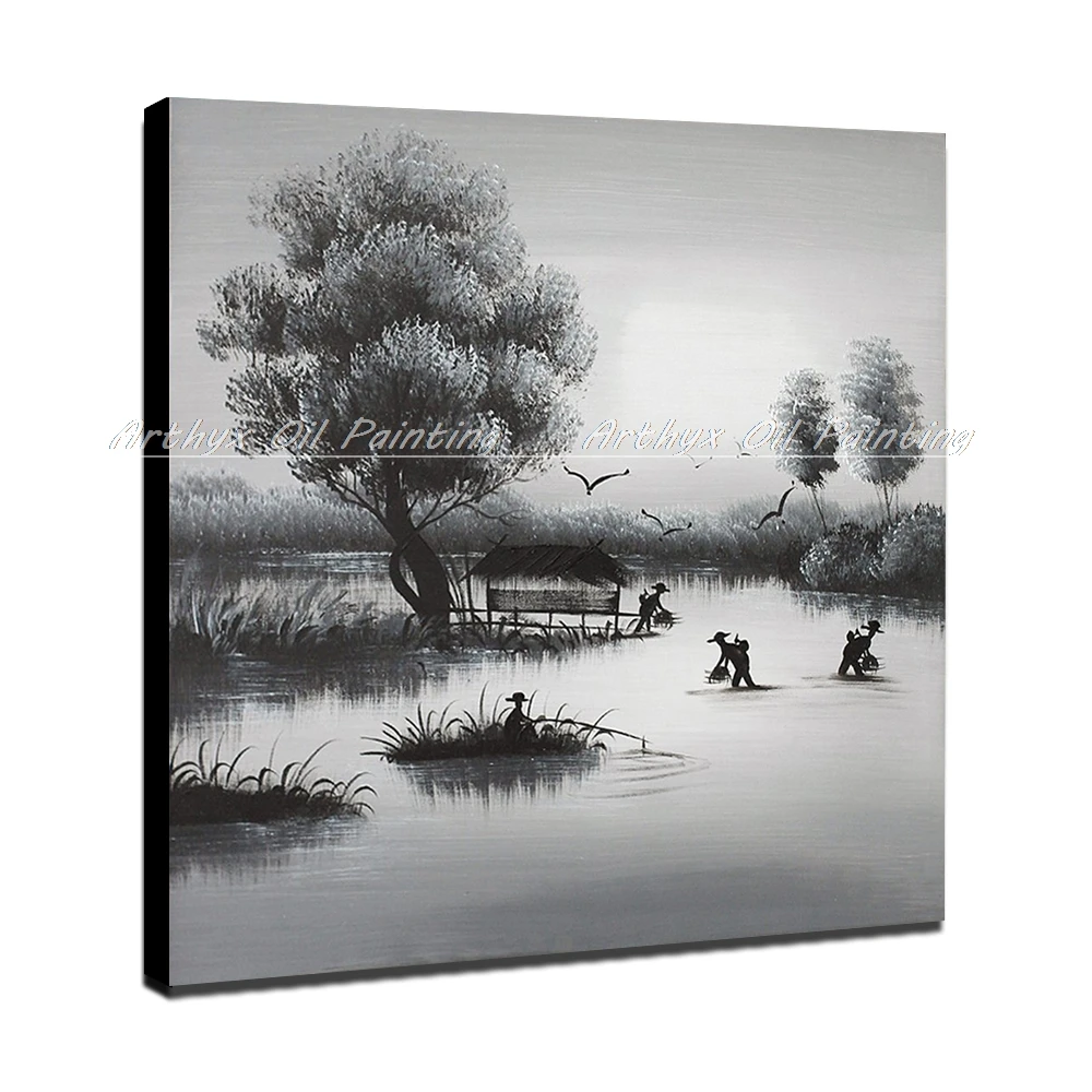 Arthyx Handpainted Night Catch Fish Landscape Oil Painting On Canvas,Modern Pop Art Wall Picture For Living Room,Home Decoration
Arthyx Handpainted Night Catch Fish Landscape Oil Painting On Canvas,Modern Pop Art Wall Picture For Living Room,Home Decoration