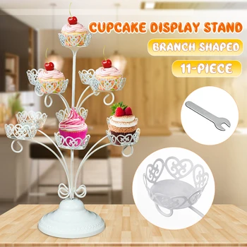 Cake Stand Metal Tree 11-Piece Cupcake Dessert Display Rack Birthday Party Wedding Decoration Kitchen Bakeware Cake Tools
Cake Stand Metal Tree 11-Piece Cupcake Dessert Display Rack Birthday Party Wedding Decoration Kitchen Bakeware Cake Tools