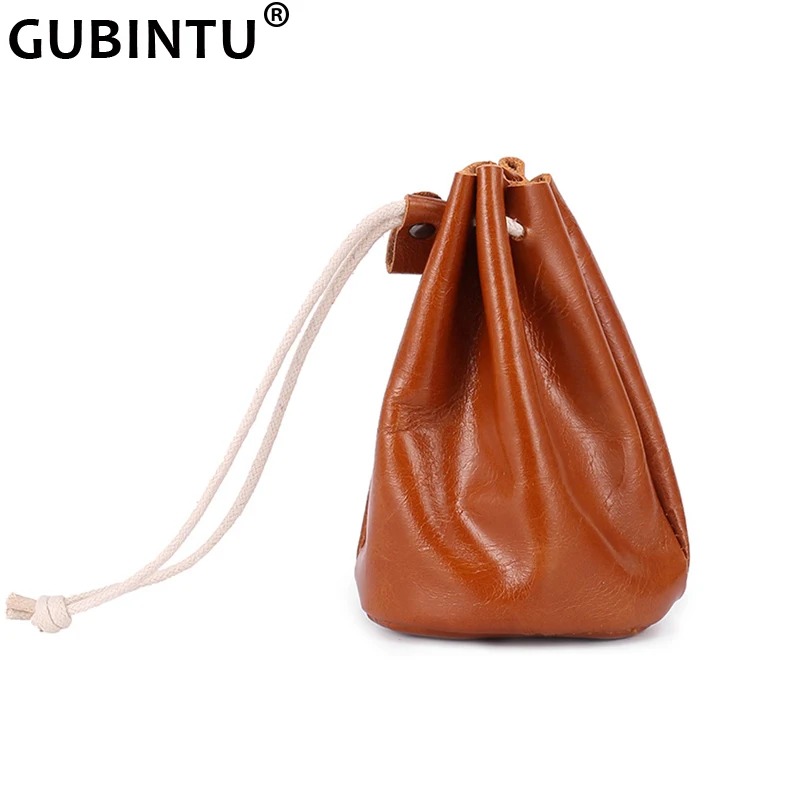 Original Handmade Oil Wax Leather Small Unisex Coin Purse New Cow Leather Coins Money Pocket Retro Wallet Drawstring Storage Bag
Original Handmade Oil Wax Leather Small Unisex Coin Purse New Cow Leather Coins Money Pocket Retro Wallet Drawstring Storage Bag