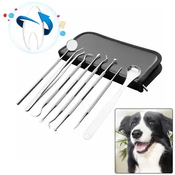 8 Pcs/set Pet Teeth Cleaning Tools Dogs Cats Tartar Stones Remover Dental Scraper Animal Tooth Care Tool Set
8 Pcs/set Pet Teeth Cleaning Tools Dogs Cats Tartar Stones Remover Dental Scraper Animal Tooth Care Tool Set