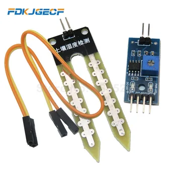 Smart Electronics Soil Moisture Hygrometer Detection Humidity Sensor Module For arduino Development Board DIY Robot Smart Car
Smart Electronics Soil Moisture Hygrometer Detection Humidity Sensor Module For arduino Development Board DIY Robot Smart Car
