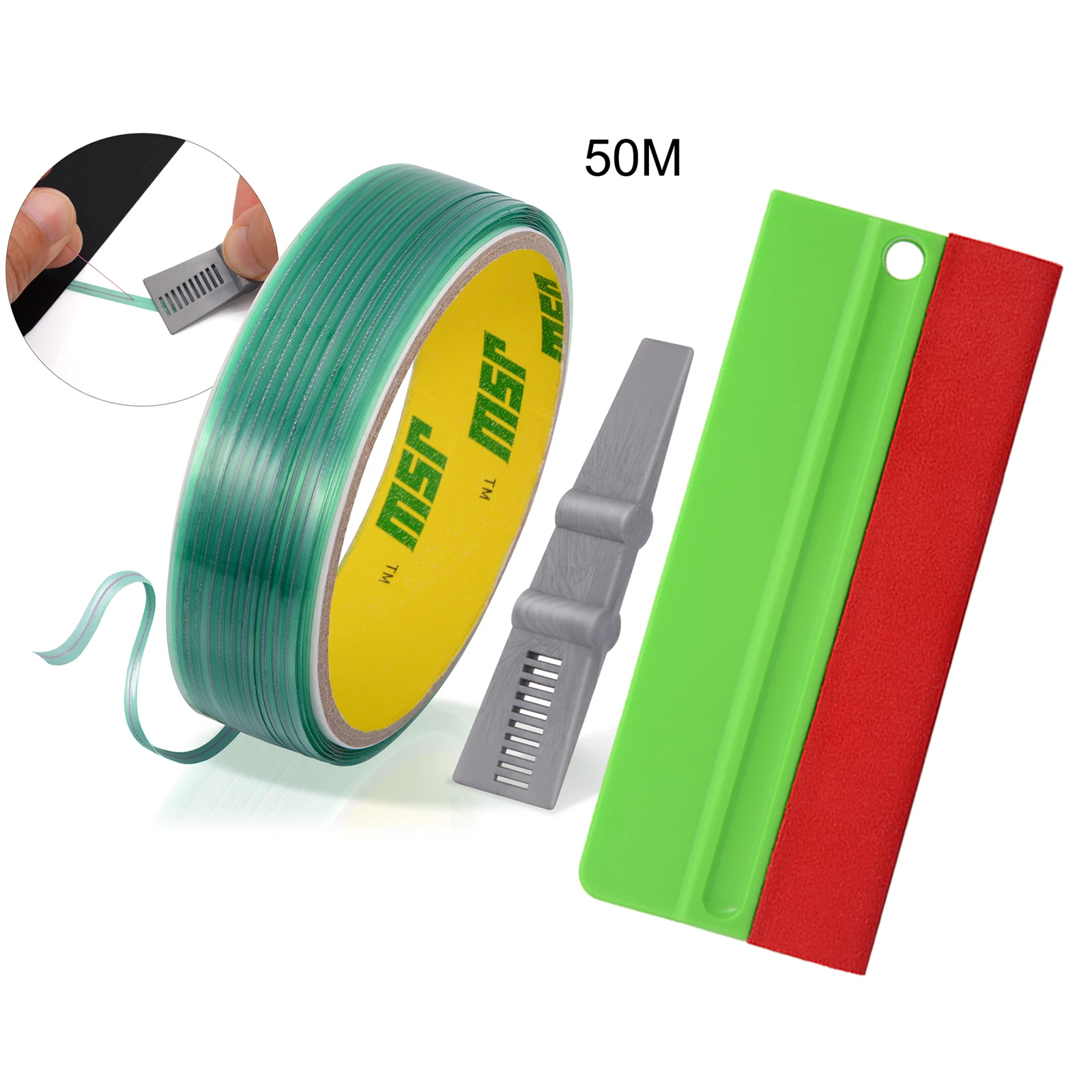 EHDIS Wrapping Vinyl Cutting Tape Car Film Print Scraper Edge Woven Felt Plastic Squeegee Knifeless Design Line Cutter Tool Set
EHDIS Wrapping Vinyl Cutting Tape Car Film Print Scraper Edge Woven Felt Plastic Squeegee Knifeless Design Line Cutter Tool Set