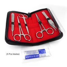 Surgical Suture Training Kit Skin Operate Suture Practice Model Training Pad Needle Scissors Tool Kit Medical Teaching
Surgical Suture Training Kit Skin Operate Suture Practice Model Training Pad Needle Scissors Tool Kit Medical Teaching