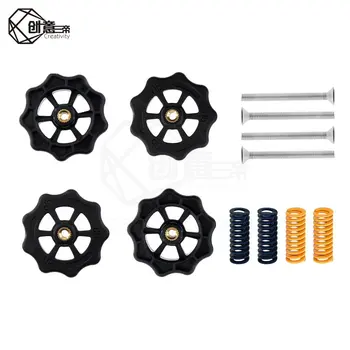 3D Printer Accessories Big Hand Twist Auto Leveling Nuts With Spring kits Upgraded For Heated bed MK3 CR-10 Ender 3 3D Printer
3D Printer Accessories Big Hand Twist Auto Leveling Nuts With Spring kits Upgraded For Heated bed MK3 CR-10 Ender 3 3D Printer