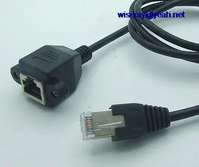 DHL/EMS 50pcs 8-pin male plug TO female RJ45 Network cable extend line fixed screw hole 30CM-A8
DHL/EMS 50pcs 8-pin male plug TO female RJ45 Network cable extend line fixed screw hole 30CM-A8