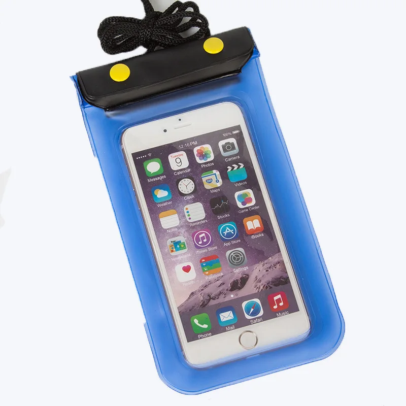 Three Sealing Waterproof Cellphone Bag Outdoor Sports Seaside Beach Waterproof Mobile Phone Bag Transparent PVC Waterproof Bag
Three Sealing Waterproof Cellphone Bag Outdoor Sports Seaside Beach Waterproof Mobile Phone Bag Transparent PVC Waterproof Bag