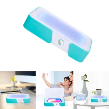 Smart Phone UV Cleaner Portable UV Light Cell Phone Sterilizer Cleaner Function Disinfector with USB Charging for iPhone Android
Smart Phone UV Cleaner Portable UV Light Cell Phone Sterilizer Cleaner Function Disinfector with USB Charging for iPhone Android