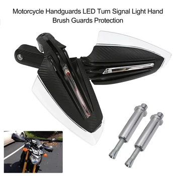 Motorcycle Accessories Motorcycle Hand guards LED Turn Signal Light Hand Brush Guards Protection Handguards
Motorcycle Accessories Motorcycle Hand guards LED Turn Signal Light Hand Brush Guards Protection Handguards