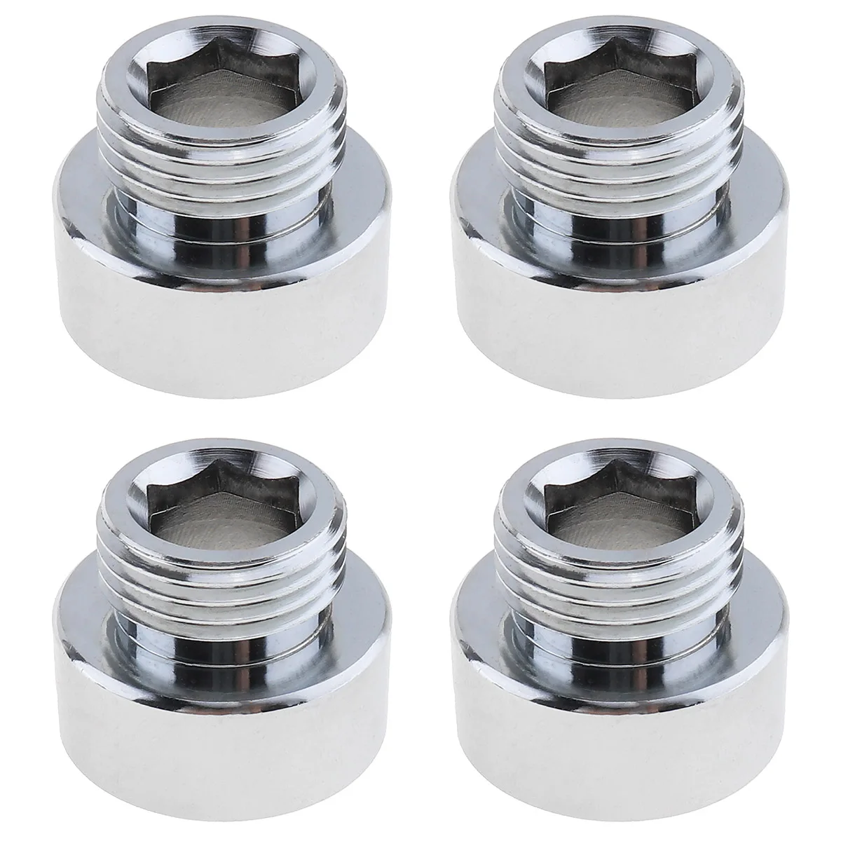 4pcs Copper Faucet Adapter with Six Points Interface To Four Points Interface Hose Adapter for Washing Machine Faucet
4pcs Copper Faucet Adapter with Six Points Interface To Four Points Interface Hose Adapter for Washing Machine Faucet