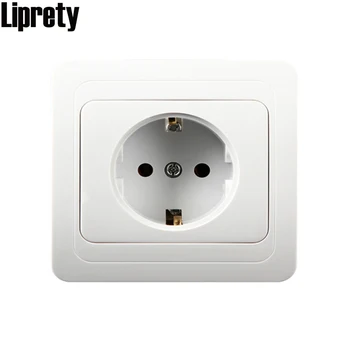 EU Standard Electrical Wall Charger Adapter Charging Wall Germany Plug Socket Power Outlets,White,16A,Grounded,PC Panel 
EU Standard Electrical Wall Charger Adapter Charging Wall Germany Plug Socket Power Outlets,White,16A,Grounded,PC Panel