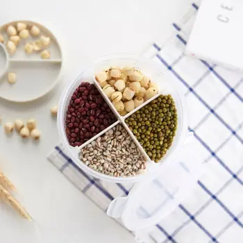 Household Sealed Storage Box Crisper Grains Food Storage Tank Kitchen Food Containers for Dry Cereals Measure Cups Kitchen Tool
Household Sealed Storage Box Crisper Grains Food Storage Tank Kitchen Food Containers for Dry Cereals Measure Cups Kitchen Tool