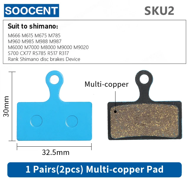 1 Pairs Semi-metal Bicycle Disc Brake Pads MTB Mountain Cycling Bike Brake Pads Bike Accessories For SHIMANO B01S SRAM M446 355 1 Pairs Semi-metal Bicycle Disc Brake Pads MTB Mountain Cycling Bike Brake Pads Bike Accessories For SHIMANO B01S SRAM M446 355