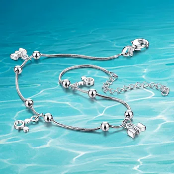 Silver Anklets Jewelry 925 Sterling Silver For Women.Cartoon Mickey Anklet Silver 925 Jewelry Simple Style ankle gifts
Silver Anklets Jewelry 925 Sterling Silver For Women.Cartoon Mickey Anklet Silver 925 Jewelry Simple Style ankle gifts