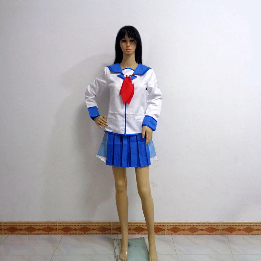 Angel Yuri Nakamura School Girl Cosplay Costume Halloween Uniform Outfit Customize Any Size
Angel Yuri Nakamura School Girl Cosplay Costume Halloween Uniform Outfit Customize Any Size