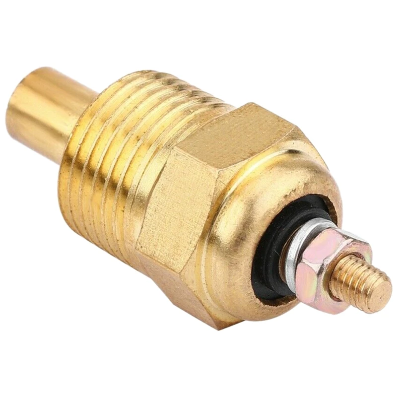 Золотой датчик температуры воды на замену для Mercury Mercruiser 806490T Sierra 18-5897 Mallory 9-42400
Золотой датчик температуры воды на замену для Mercury Mercruiser 806490T Sierra 18-5897 Mallory 9-42400