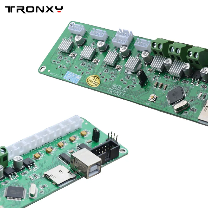 Tronxy 3D printer Mainboard Melzi 2.0 PCB card ATMEGA 1284P P802M control board X3A motherboard XY-100 controller Main Board
Tronxy 3D printer Mainboard Melzi 2.0 PCB card ATMEGA 1284P P802M control board X3A motherboard XY-100 controller Main Board