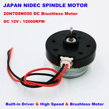 Japanese NIDEC 20N DC 12V 12000RPM High Speed Mini Outer Rotor Brushless Motor w/ driver
Japanese NIDEC 20N DC 12V 12000RPM High Speed Mini Outer Rotor Brushless Motor w/ driver