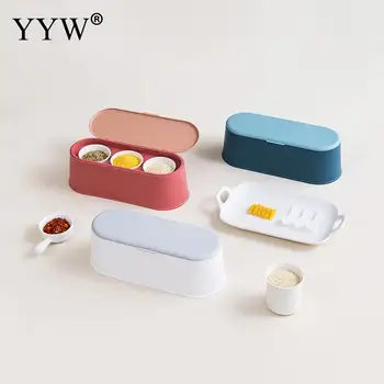 Polypropylene Seasoning Box Set 3 In 1 Spice Jar Seasoning Box Kitchen Spice Storage Bottle Salt Pepper Cumin Powder Box Tools
Polypropylene Seasoning Box Set 3 In 1 Spice Jar Seasoning Box Kitchen Spice Storage Bottle Salt Pepper Cumin Powder Box Tools