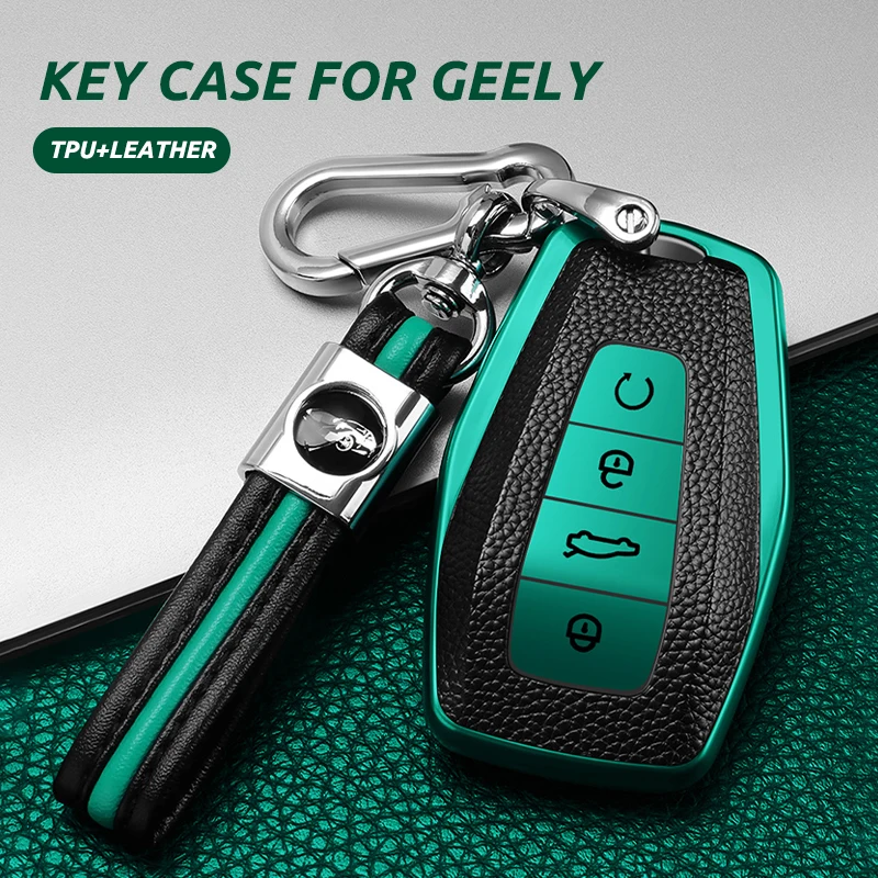 TPU+PU Car Remote Key Cover Case Shell For Geely Coolray Atlas Boyue NL3 Emgrand X7 EX7 SUV GT GC9 Borui Key Protection Holder
TPU+PU Car Remote Key Cover Case Shell For Geely Coolray Atlas Boyue NL3 Emgrand X7 EX7 SUV GT GC9 Borui Key Protection Holder