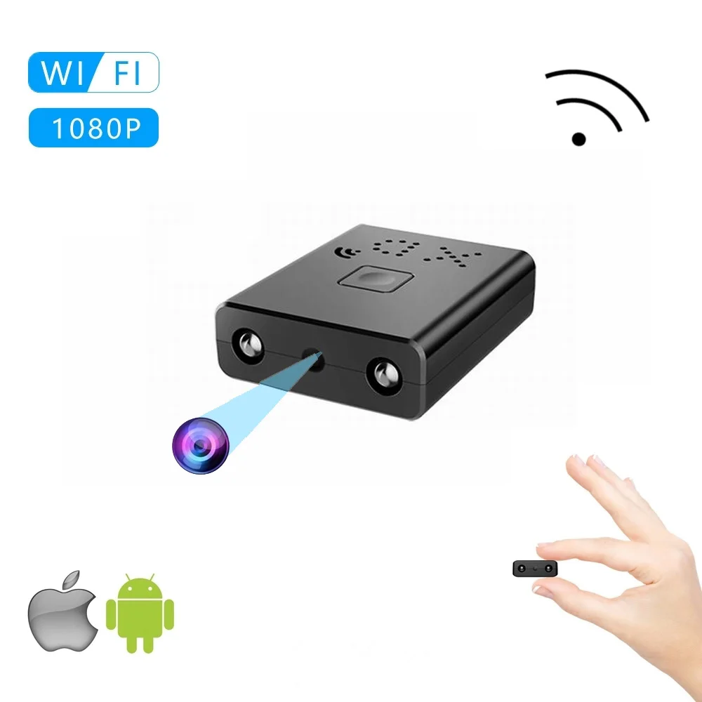 HD 1080P ip Camera Wifi Mini Micro Camcorder Infrared Night Vision Camera Home Security Recorder P2P Motion Detection Cam
HD 1080P ip Camera Wifi Mini Micro Camcorder Infrared Night Vision Camera Home Security Recorder P2P Motion Detection Cam