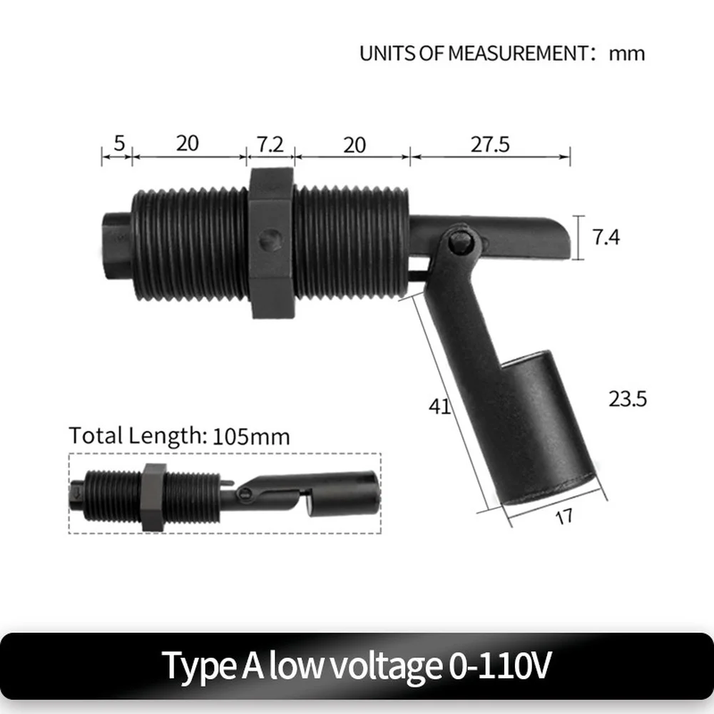 110V Water Level Sensor 6Pcs Set Side Mount Water Tanks Liquid Float Switch 1/2" Screw, for Fish Tank,Livestock Water Trough T-a
110V Water Level Sensor 6Pcs Set Side Mount Water Tanks Liquid Float Switch 1/2" Screw, for Fish Tank,Livestock Water Trough T-a