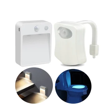 Night Light lampada LED Sensor Light Toilet Bowl Backlight Staris Wall Lamp nightlight child LED lamp motion sensor movement
Night Light lampada LED Sensor Light Toilet Bowl Backlight Staris Wall Lamp nightlight child LED lamp motion sensor movement