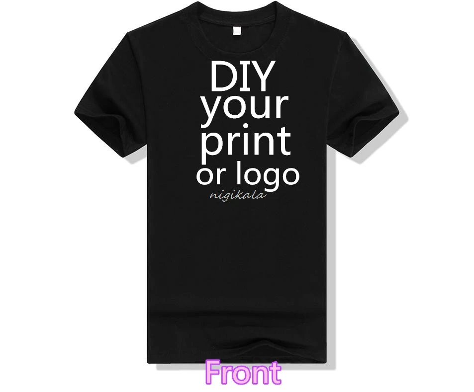 Customized T shirt Print Your Own Design DIY Photo Text Logo High Quality Team Company Tees Send Out In 3 Days 200g Cotton Tops
Customized T shirt Print Your Own Design DIY Photo Text Logo High Quality Team Company Tees Send Out In 3 Days 200g Cotton Tops