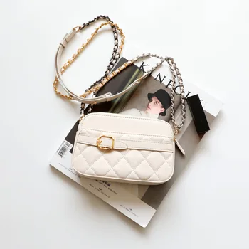 2020 Summer New Diamond Chain Bag Leather Three-layer Ladies Shoulder Messenger Small Square Bag
2020 Summer New Diamond Chain Bag Leather Three-layer Ladies Shoulder Messenger Small Square Bag