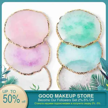 Natural Resin Agate Nail Color Paint Palette Holder Drawing Nail Art Color Palette for Nail Color Mixing Display Nail Art
Natural Resin Agate Nail Color Paint Palette Holder Drawing Nail Art Color Palette for Nail Color Mixing Display Nail Art