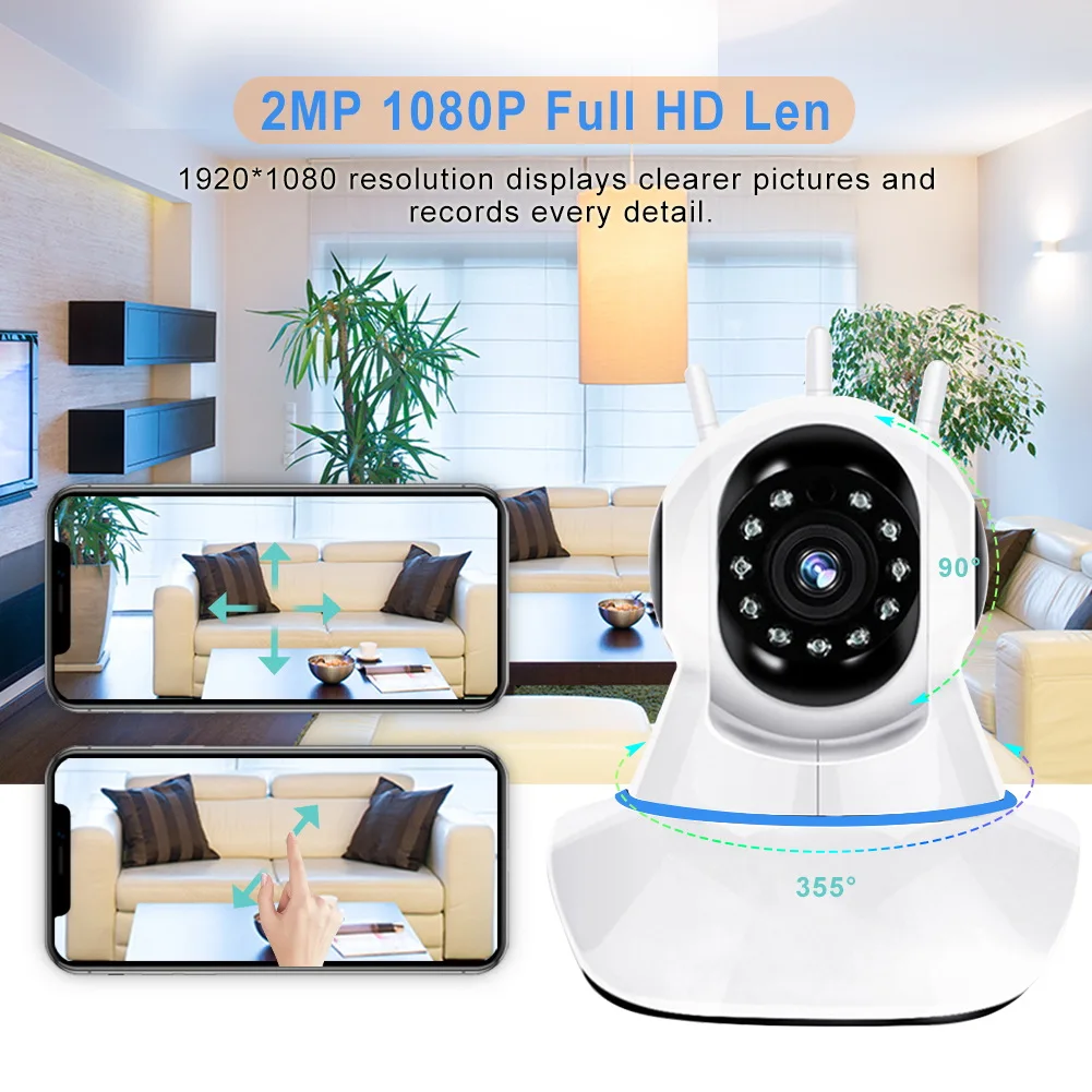 360 kamera 1080P Überwachung Kamera mit Wifi IR Nachtsicht Motion Detection Zwei-wege Audio Home Security Smart Video kamera 360 kamera 1080P Überwachung Kamera mit Wifi IR Nachtsicht Motion Detection Zwei-wege Audio Home Security Smart Video kamera