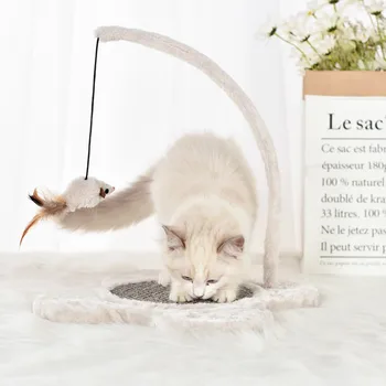 Interactive Funny Seesaw Toy Cat Toys Kitten Cat Scratch Pad With Feather Kitten Scratch Toy With Fake Mice Pet Toys
Interactive Funny Seesaw Toy Cat Toys Kitten Cat Scratch Pad With Feather Kitten Scratch Toy With Fake Mice Pet Toys