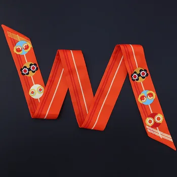 L899 Elegant Silk Scarf Printed Cravate Tie small scarf Hand ribbon Women Bags Accessories
L899 Elegant Silk Scarf Printed Cravate Tie small scarf Hand ribbon Women Bags Accessories