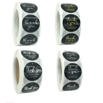 Hot 500pcs/roll Gold Silver Thank You Stickers Seal Labels Local Handmade Custom Scrapbooking for Gift Decor Stationery Sticker
Hot 500pcs/roll Gold Silver Thank You Stickers Seal Labels Local Handmade Custom Scrapbooking for Gift Decor Stationery Sticker
