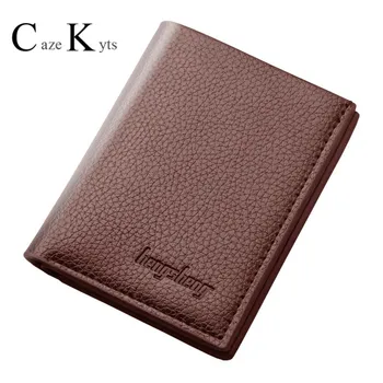 Caze Kyts men's wallet short lychee pattern wallet multi-function ultra-thin wallet Korean version of the trend US dollar clip
Caze Kyts men's wallet short lychee pattern wallet multi-function ultra-thin wallet Korean version of the trend US dollar clip