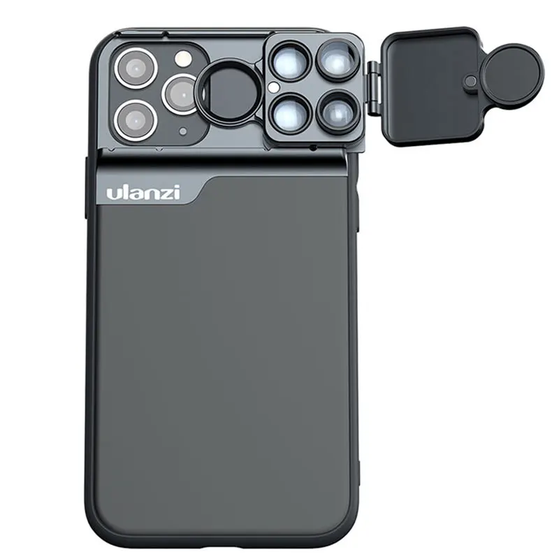 Ulanzi iPhone 11 Phone Lens CPL Macro Fisheye Telephoto Filters Phone Case Kit For iPhone 11 Pro/Pro Max Len Accessories
Ulanzi iPhone 11 Phone Lens CPL Macro Fisheye Telephoto Filters Phone Case Kit For iPhone 11 Pro/Pro Max Len Accessories