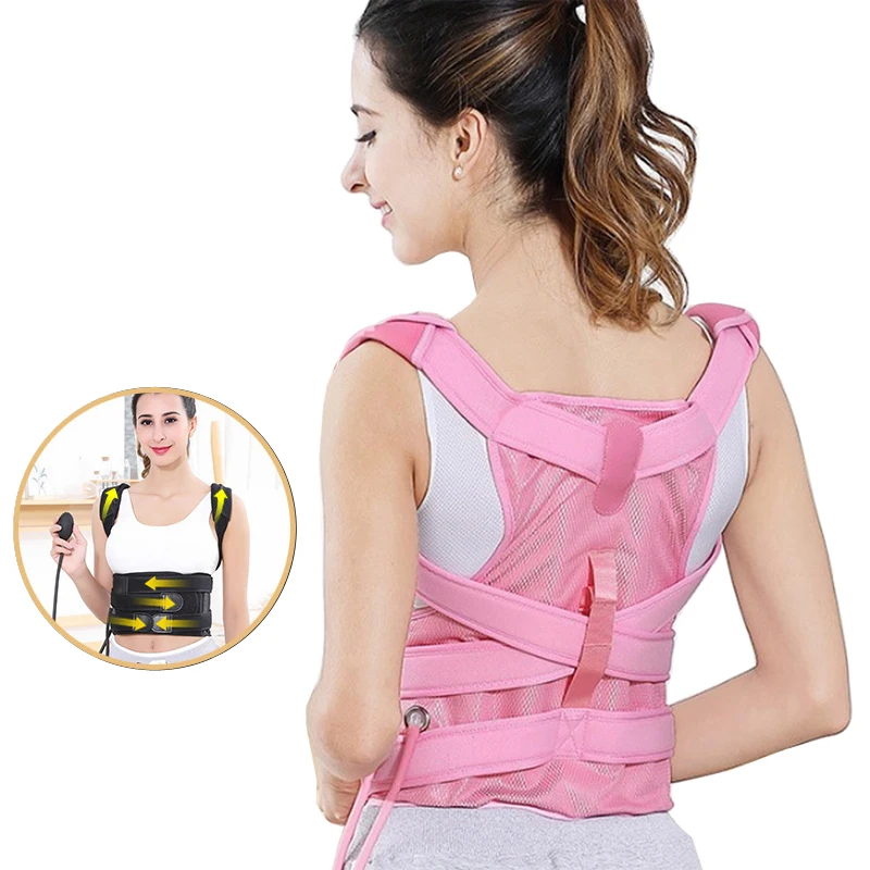 Newest Inflatable Shoulder Correcting Kyphosis Scoliosis Straightener Upper Back Orthopedic Brace Waist Posture Corrector Belt
Newest Inflatable Shoulder Correcting Kyphosis Scoliosis Straightener Upper Back Orthopedic Brace Waist Posture Corrector Belt