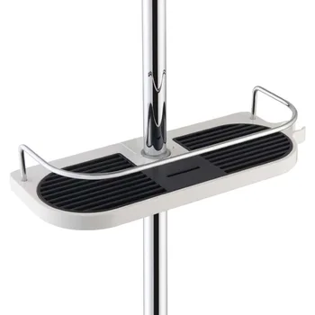 Chrome Bathroom Shelf Shower Storage Rack Holder Shampoo Bath Towel Tray Single Tier Shower Head Holder Shower Rod Hanging Rack
Chrome Bathroom Shelf Shower Storage Rack Holder Shampoo Bath Towel Tray Single Tier Shower Head Holder Shower Rod Hanging Rack