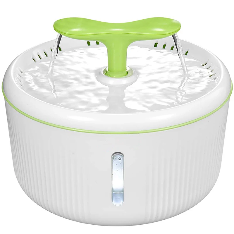 Pet Drinking Water Fountain, 2 Liters Flower Style Designed Pet Fountain with Super Quiet Pump and Replaceable Filter, Automatic
Pet Drinking Water Fountain, 2 Liters Flower Style Designed Pet Fountain with Super Quiet Pump and Replaceable Filter, Automatic