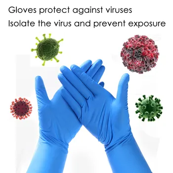 100PC Anti-infection Gloves, Anti-allergy Disposable Safety Gloves Rubber Comfortable Disposable Mechanic Nitrile Gloves Exam
100PC Anti-infection Gloves, Anti-allergy Disposable Safety Gloves Rubber Comfortable Disposable Mechanic Nitrile Gloves Exam