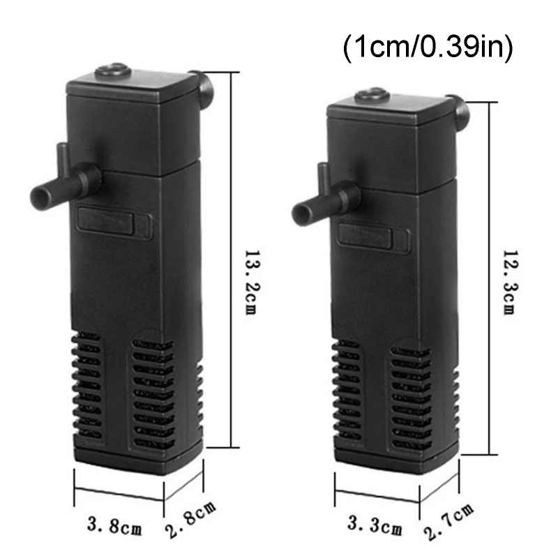 Internal 3-in-1 Aquarium Filter Adjustable Turtle Tank Built-in Filter Pump 91AD
Internal 3-in-1 Aquarium Filter Adjustable Turtle Tank Built-in Filter Pump 91AD