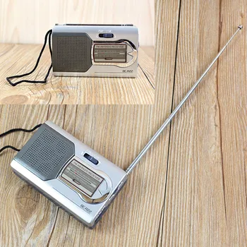 Portable AM/FM Mini Radio with Telescopic Antenna Dual Band Channel Receiver Speaker SP99
Portable AM/FM Mini Radio with Telescopic Antenna Dual Band Channel Receiver Speaker SP99