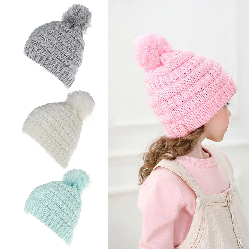 Winter Hat For Children Knit Baby Hat Pompom Crochet Hats Children Soft Warm Cap For Girls Baby Cap For Kids Beanie Bonnet
Winter Hat For Children Knit Baby Hat Pompom Crochet Hats Children Soft Warm Cap For Girls Baby Cap For Kids Beanie Bonnet