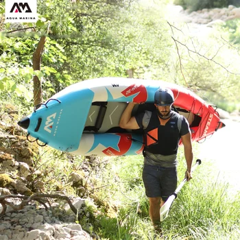 Aqua Marina STEAM ST-312/412 Kayaking inflatable canoe PVC boat dinghy raft for 1/2 person touring adventures river sport kayak
Aqua Marina STEAM ST-312/412 Kayaking inflatable canoe PVC boat dinghy raft for 1/2 person touring adventures river sport kayak