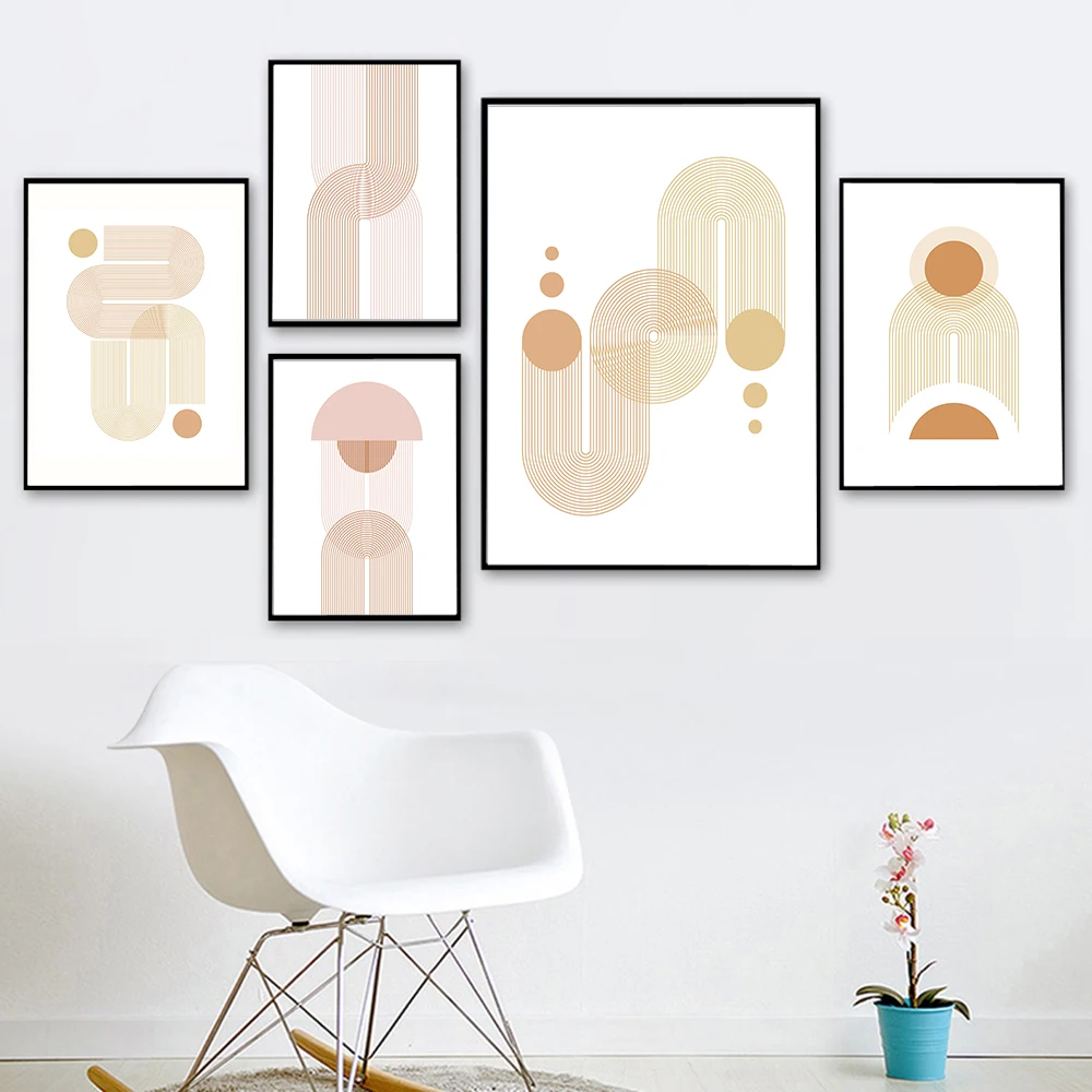 Bauhaus Retro Circle Geometric Abstract Line Poster Canvas Painting and Prints Wall Art Pictures for Living Room Cuadros Decor
Bauhaus Retro Circle Geometric Abstract Line Poster Canvas Painting and Prints Wall Art Pictures for Living Room Cuadros Decor