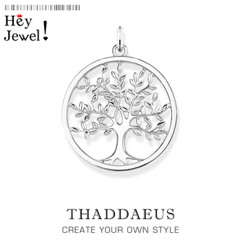 

Pendant Tree,2020 Summer Fashion Jewelry Europe Style Bijoux Language of Nature 925 Sterling Silver Romantic Gift For Woman