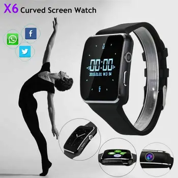 X6 Smart Watch Bluetooth Dial / Smart Watch with Camera Touch Screen
X6 Smart Watch Bluetooth Dial / Smart Watch with Camera Touch Screen