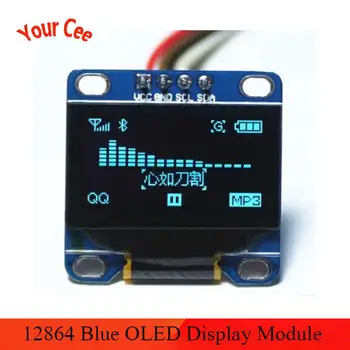 0.96" inch I2C IIC Serial Communication 128x64 OLED Display LCD Screen Module 12864 Blue Color
0.96" inch I2C IIC Serial Communication 128x64 OLED Display LCD Screen Module 12864 Blue Color