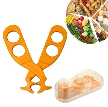 20Pcs/lot Baby Multi-function Food Cut Baby Crushed Universal Scissors Complementary Food Scissors Feeding Children Cutlery
20Pcs/lot Baby Multi-function Food Cut Baby Crushed Universal Scissors Complementary Food Scissors Feeding Children Cutlery